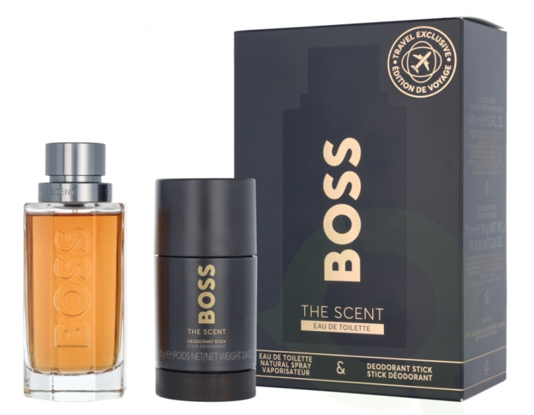 Hugo Boss The Scent Giftset 175 ml Edt Spray 100ml/Deo Stick 75ml