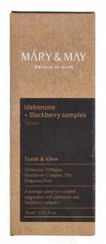 Mary & May Idebenone + Blackberry Complex Serum 30 ml