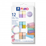 FIMO Staedtler - FIMO Soft Set 12x25g, Pastel (8023 C12-3) FIMO Staedtler - FIMO Soft Set 12x25g, Pastel (8023 C12-3)