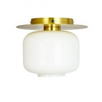 Dyberg-Larsen Arp Ceiling Light - Opal/Brass