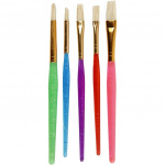 Creative Toys Kids Paint Brushes - 5 Pcs. (10344)