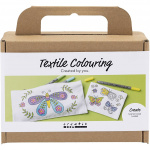 Creative Toys Creative - Mini Craft Kit Textile Colouring, Butterflies, pastel colours, 1 pack - () Creative Toys Creative - Mini Craft Kit Textile Colouring, Butterflies, pastel colours, 1 pack - ()