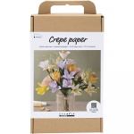 DIY Kit Crepe paper, 1 set (977534)