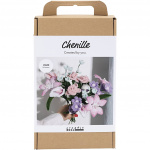 Creative Toys Creativ - Craft Kit Pipe Cleaner Flowers, Flowers, pastel colours, 1 pack (977761)