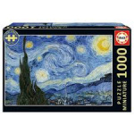 Educa Miniature 1000 The Starry Night, Van Gogh (80-20247)