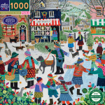 eeBoo Puzzle 1000 pcs - Christmas in the Square (EPZT211)