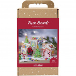 Craft Kit Fuse Beads - Christmas house - assorted colours (977828)