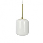 Dyberg-Larsen Silvia D15 Pendant Light - Opal/Brass