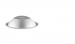 Eva Trio Dome Lid Brushed Steel - 20 cm