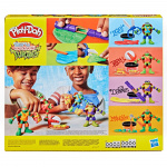 PLAY-DOH Teenage Mutant Ninja Turtles Cowabunga Creations Bendy 4 Inch Action Figures Set