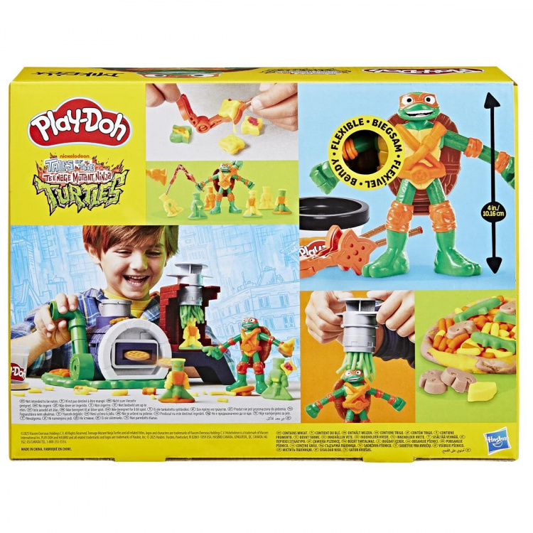 PLAY-DOH Teenage Mutant Ninja Turtles Slice And Blast Pizza Playset
