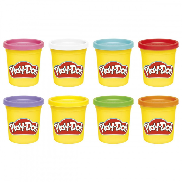 PLAY-DOH Compound 8 Pack Rainbow 3 Oz