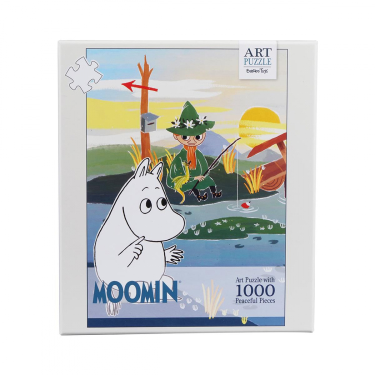 Moomin Puzzle 1000 Pcs Art Puzzle On Bridge