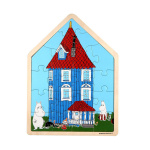 Moomin Puzzle 19 Pcs Wooden Framed Puzzle House