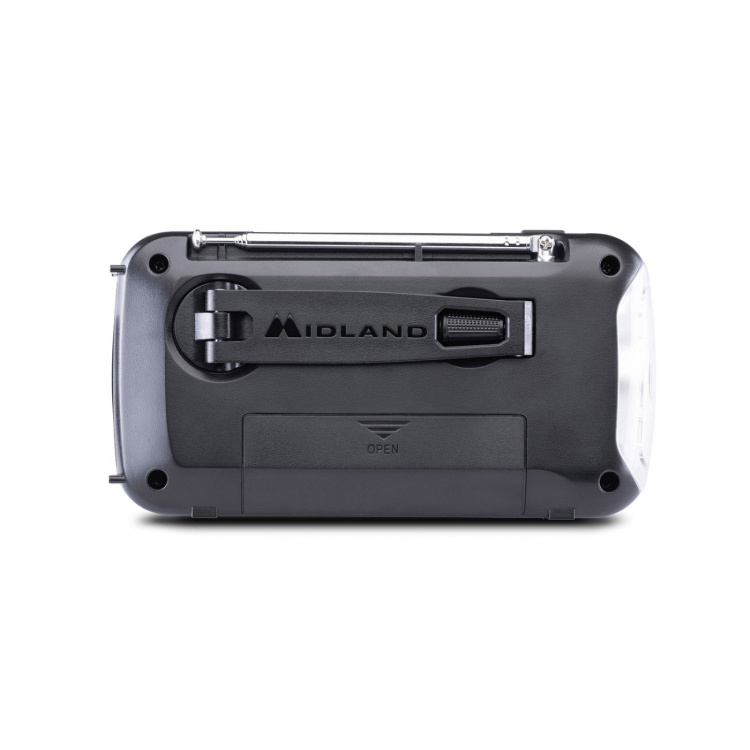 Midland Emergency Radio Power Bank ER100 Emergency Red Black