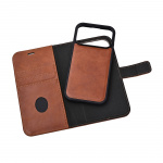 Radicover Wallet Case Radiation Protection 2in1 Brown - iPhone 16 Pro