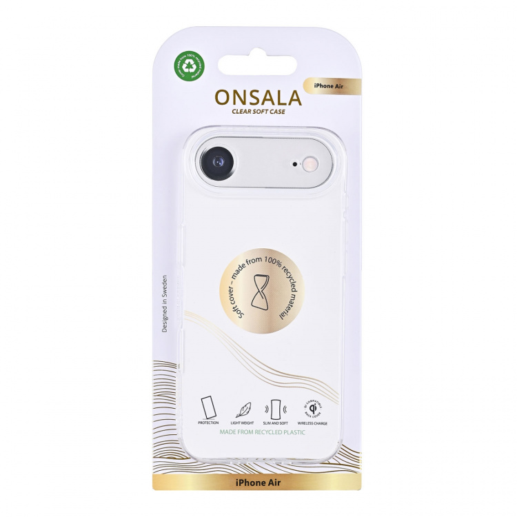 Onsala Phone Case Recycled TPU Transparent - iPhone Air