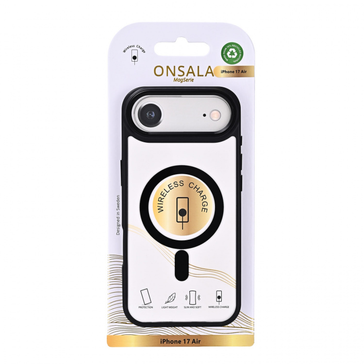 Onsala Phone Case Bumper MagSeries Black & Clear - iPhone Air