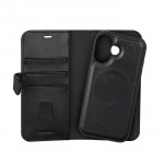 Buffalo Wallet Case 2-in-1 3 Card MagSeries Black - iPhone 17