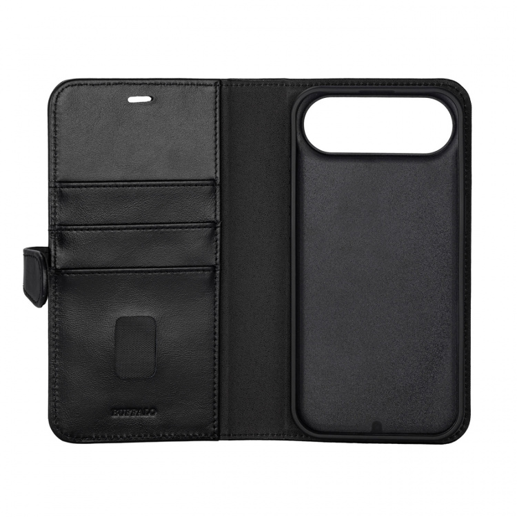 Buffalo Wallet Case 2-in-1 3 Card MagSeries Black - iPhone Air