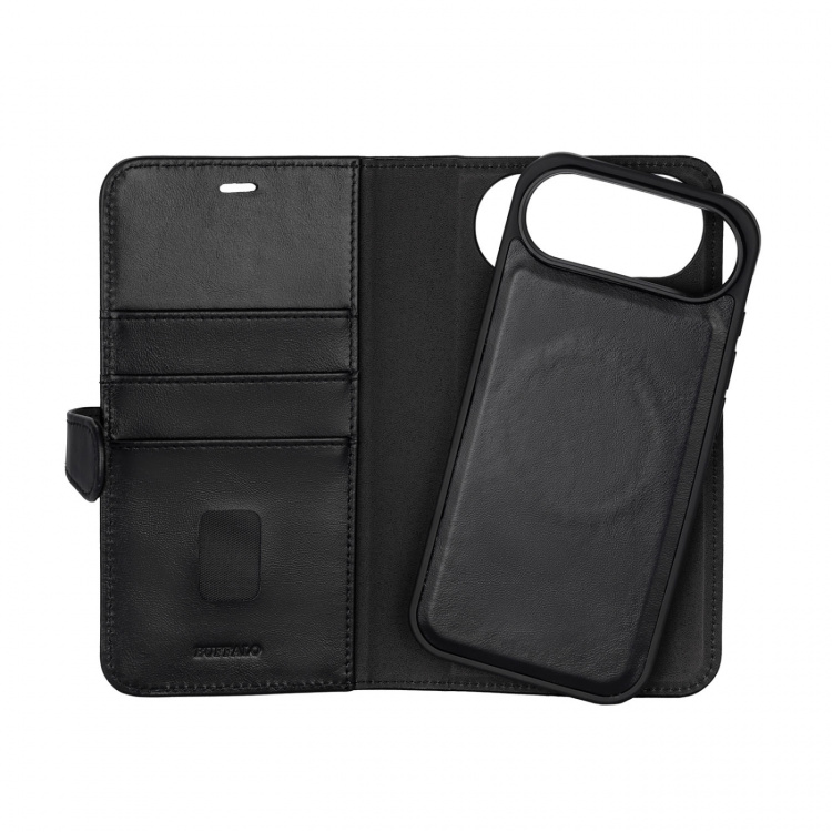 Buffalo Wallet Case 2-in-1 3 Card MagSeries Black - iPhone Air