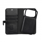 Buffalo Wallet Case 2-in-1 3 Card MagSeries Black - iPhone 17 Pro