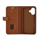 Buffalo Wallet Case 2-in-1 3 Card MagSeries Brown - iPhone 17