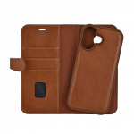 Buffalo Wallet Case 2-in-1 3 Card MagSeries Brown - iPhone 17
