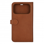 Buffalo Wallet Case 2-in-1 3 Card MagSeries Brown - iPhone 17 Pro Max