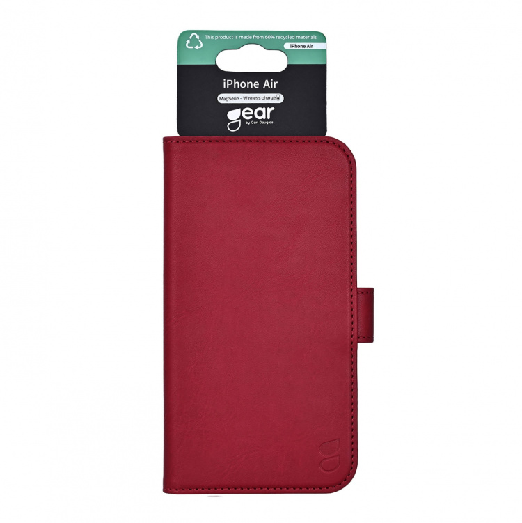 Gear Wallet Case 3 Card Slots Magseries Deep Red - iPhone Air