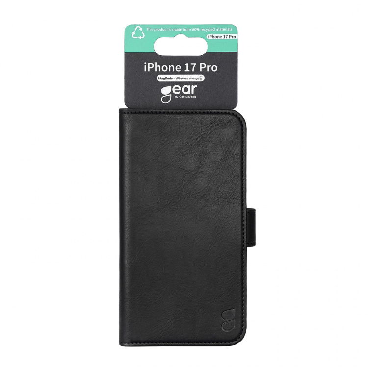 Gear Wallet Case 3 Card Slots Magseries Black - iPhone 17 Pro