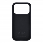 Onsala Phone Case with Silicone Feel Black - iPhone 17 Pro