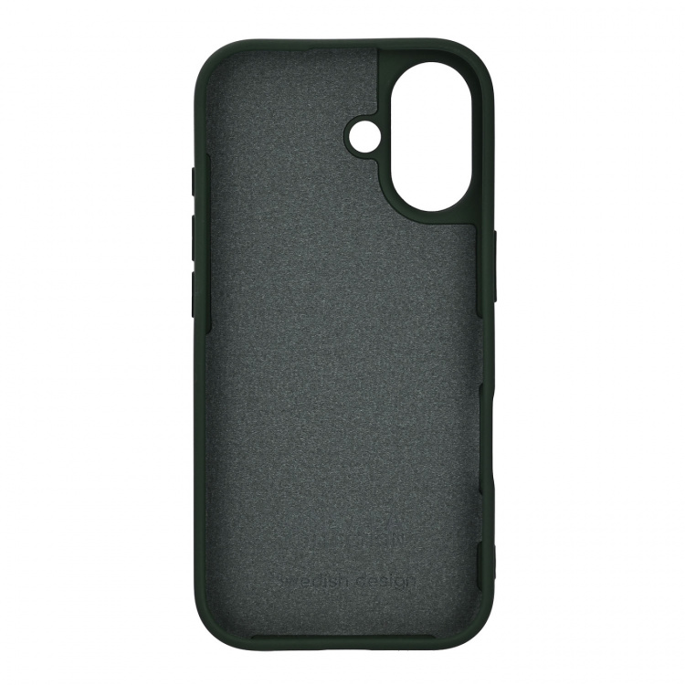 Onsala Phone Case with Silicone Feel Olive Green - iPhone 17