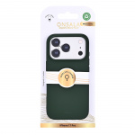 Onsala Phone Case with Silicone Feel Olive Green - iPhone 17 Pro