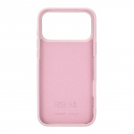 Onsala Phone Case with Silicone Feel Chalk Pink - iPhone 17 Pro Max