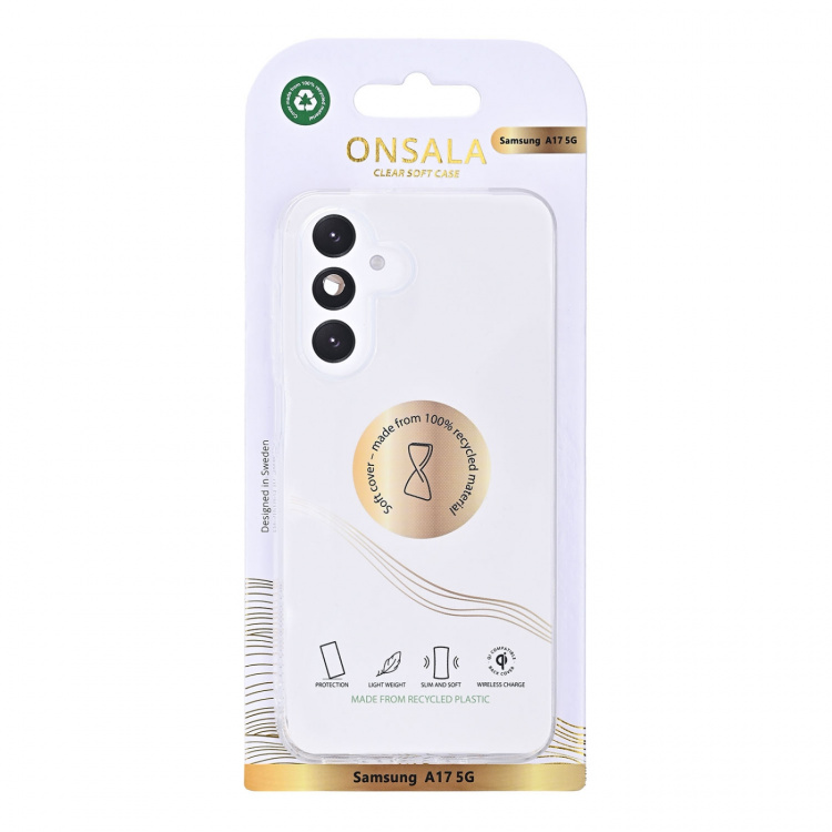 Onsala Phone Case Recycled TPU Transparent - Samsung Galaxy A17 5G
