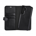Buffalo Wallet Case Leather 2-in-1 Black - Samsung S25 FE 5G
