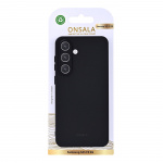 Onsala Phone Case with Silicone Feel Black - Samsung Galaxy S25 FE 5G