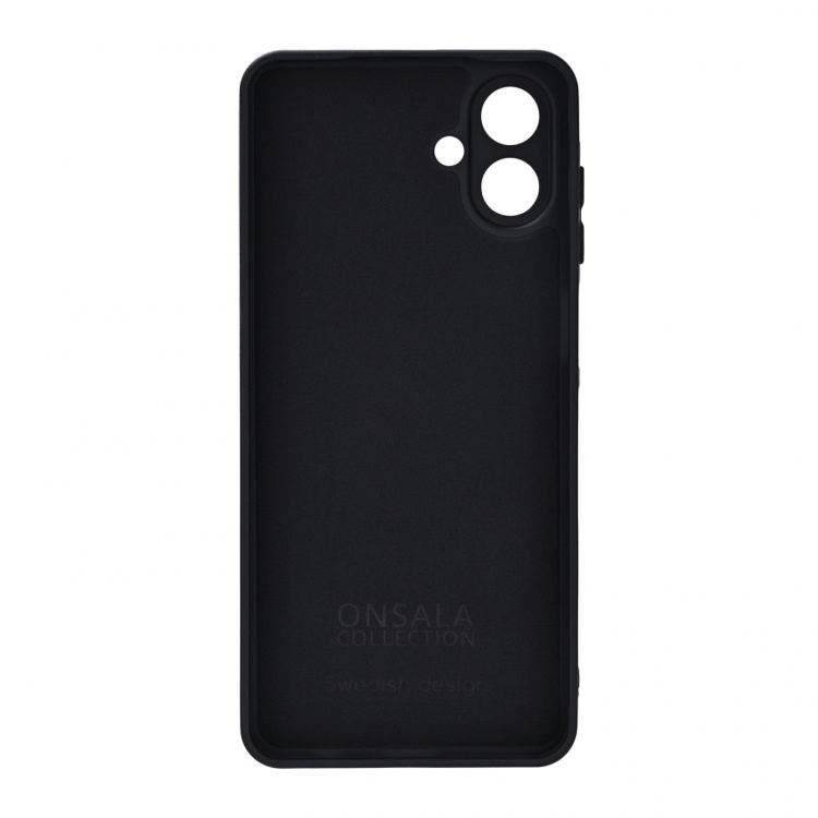 Onsala Phone Case with Silicone Feel Black - Samsung Galaxy A07 4G