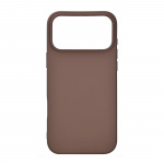 Onsala Phone Case with Silicone Feel Chocolate - iPhone 17 Pro Max