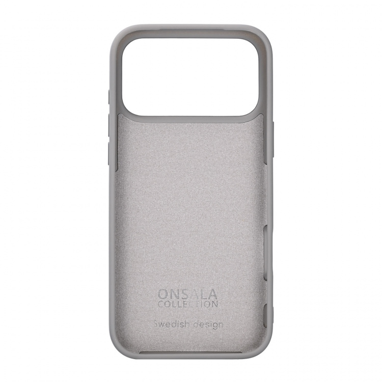 Onsala Phone Case with Silicone Feel Concrete - iPhone 17 Pro Max
