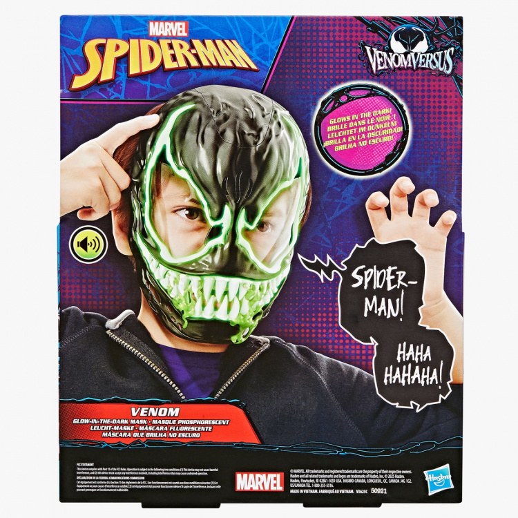 Marvel Spider-Man Role Play Mask Venom Versus Feature Mask