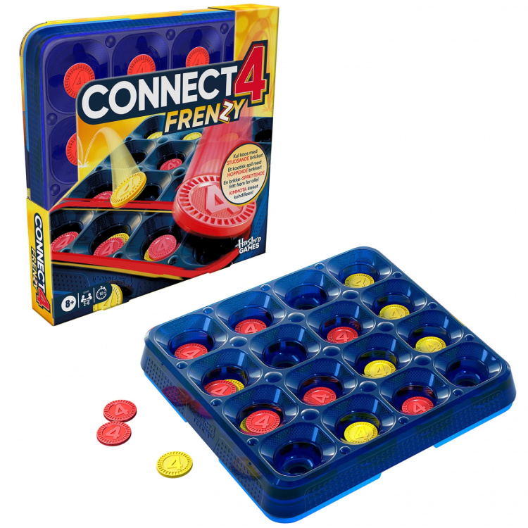Hasbro gaming Board Game Connect 4 Frenzy
