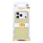 Onsala Phone Case with Silicone Feel Lime - iPhone 17 Pro