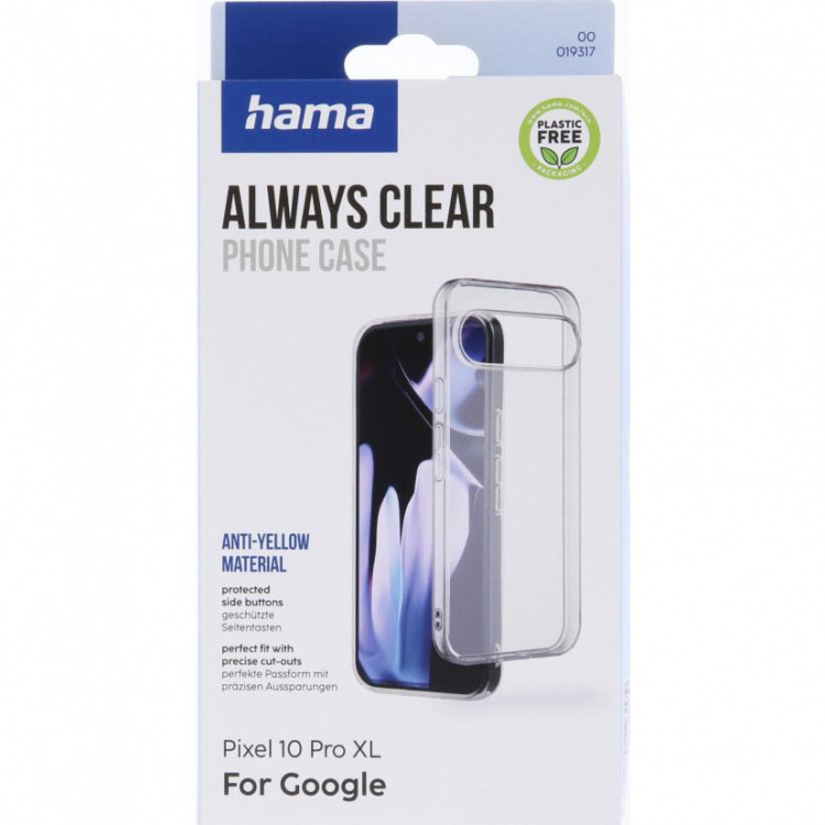 Hama Phone Case Always Clear Google Pixel 10 Pro XL Transparent
