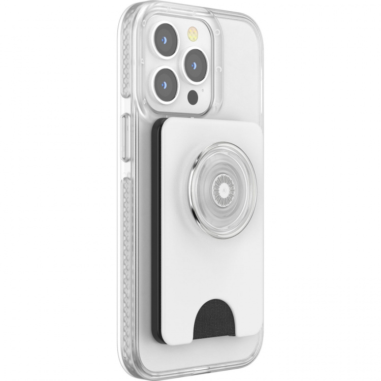 PopSockets Wallet Popwallet for Magsafe White