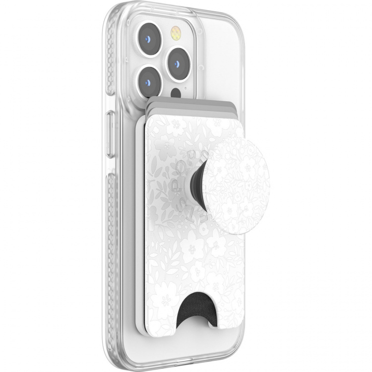 PopSockets Wallet Popwallet for Magsafe Blanc Fresh