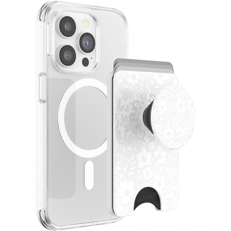 PopSockets Wallet Popwallet for Magsafe Blanc Fresh