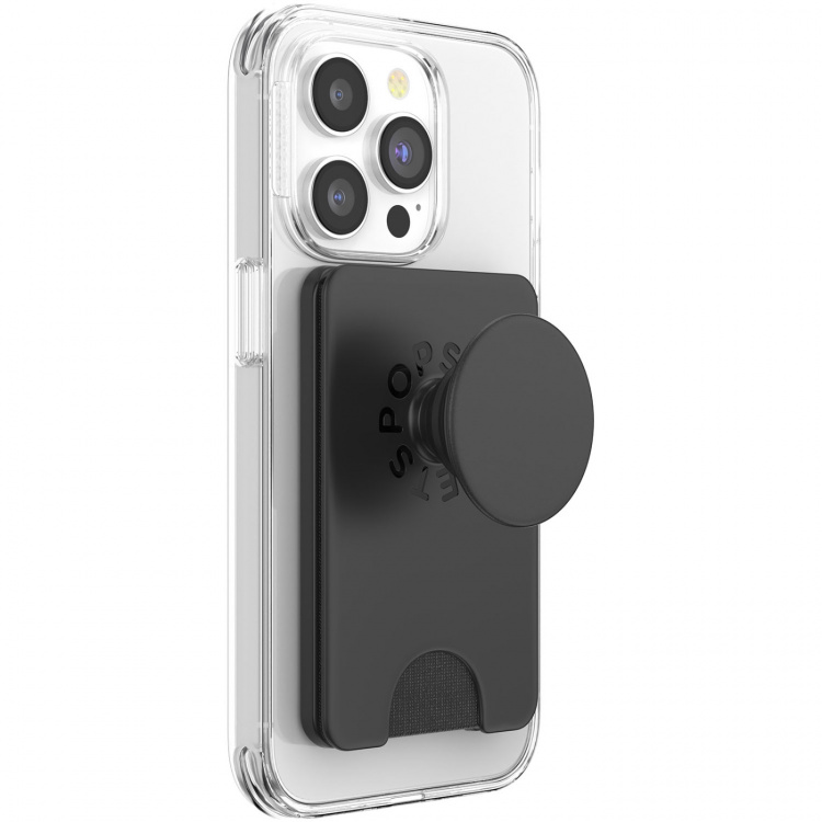 PopSockets Wallet Popwallet for Magsafe Black
