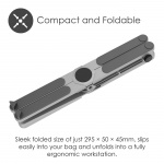 Desire2 Laptop Riser X Stand Foldable Aluminum